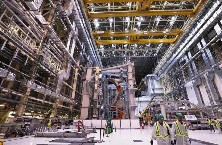 2024年拍攝的中廣核歐洲能源公司位于法國南部阿薩克的風電場。